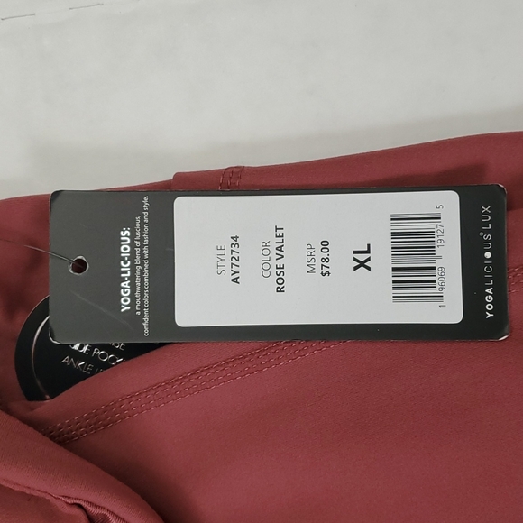Yogalicious Lux Pants NWT - Picture 4 of 6